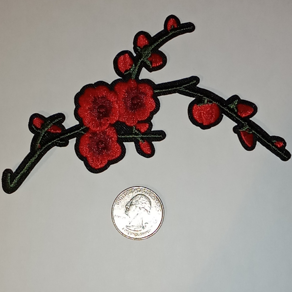 Rose/flower Iron on Patch